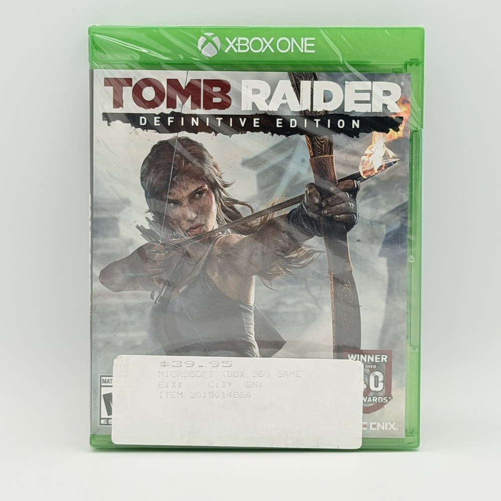 Tomb Raider Definitive Edition Xbox One Square Enix M USA NEW Action Adventure